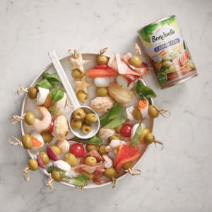 BONDUELLE   КАНАПЕ ИЗ СЛОЕНОГО ТЕСТА С ОЛИВКАМИ С АНЧОУСАМИ в SLAVA POZDNYAKOV STUDIO