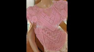 Летняя Кофточка Крючком - Филейное Вязание - 2019 / Summer Blouse Crochet Filleted Knitting