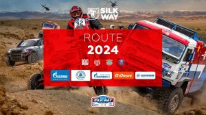 2024 Silk Way Rally route: Russia — Mongolia — China