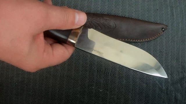 Нож "Беркут" (порошковая сталь UDDEHOLM ELMAX ) www.korenok.ru смотреть онлайн