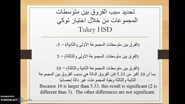 #SPSS V.23: Lesson 36 ANOVA Test اختبار تحليل التباين الأحادي смотреть онлайн