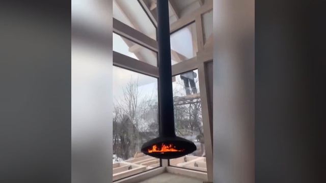 Подвесной камин Ellips Openfire смотреть онлайн