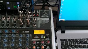 Behringer Xenyx X1204USB обзор микшера c presonus studio 24c