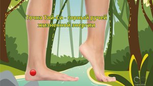 Важнейшая точка Тай Си. Горный ручей Жизненной Энергии