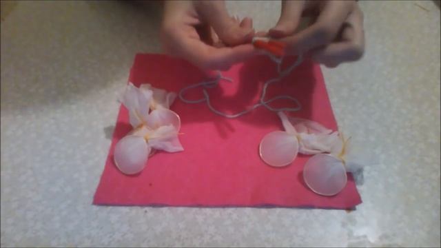 Цветы из капрона мастер-класс смотреть онлайн