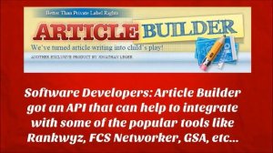 Article Builder Review On The Best Article Writing Software