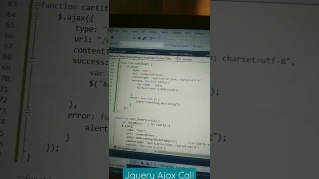 Jquery Ajax Call #jquery #ajax #js #codewithND