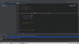 PHP курс для Laravel. 16. Наследование с конструктором