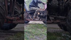 ножное переключение передач на самодельном квадроцикле #2