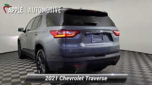 Certified 2021 Chevrolet Traverse RS, Red Lion, PA R23165U