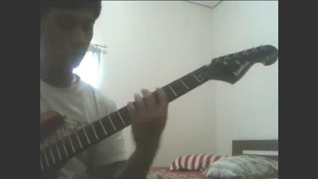 albert imanuel santosa - bersorak sorai - guitar cover with washburn X-series & marshall pocket :) смотреть онлайн