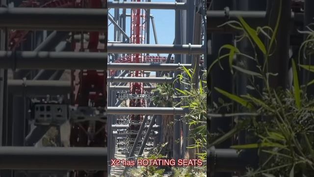 X2 is the CRAZIEST Coaster!!! - Six Flags Magic Mountain 4D Roller Coaster