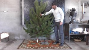 4 ВАРИАНТА как сделать подставку для ЕЛОЧКИ