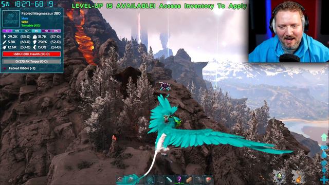 En ELEKTRISK FUGL! - ARK Lost Island *Primal Fear* #7 смотреть онлайн