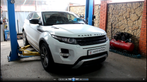 Замена клапана вентиляции картерных газов КВКГ  на Range Rover Evoque 2,2 Ленд Ровер Эвок 2012