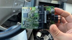 Mercedes W203 не работают поворотники не видит ключ