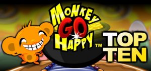 Играю в monkey go happy | играю первый раз