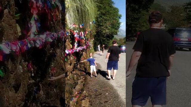 Абхазия. Водопад Девичьи слёзы.