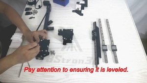 ELEGOO Neptune 3 Pro Z axis upgrade linear rail installation guide