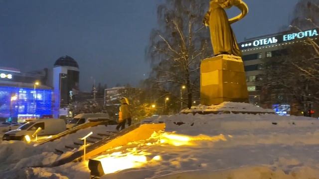 Новогодняя сказка в Калининграде?Снежный и уютный Калининград ❄️ 16.12.2022