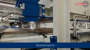 LS CA ECO - линия прессования по производству мебельного щита