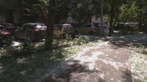 Тополиный пух, дворовая песня под гитару. Город Москва, июнь 2021 г