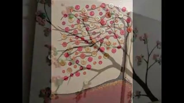 Идеи для декора! Пуговицы, дерево из пуговиц! Панно на стену! смотреть онлайн