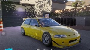 CarX Street Honda CIVIC EG6 HC6 Race Racing Settings Build Built Tune Tuning Customization | iPAD 1