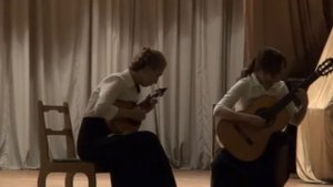 Ансамбль домра и гитара. Шлегель Юлия и Петрова Надежда. 2016 г.