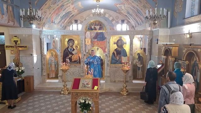Божественная литургия в храме МинДА (21 сентября 2023 г.) смотреть онлайн
