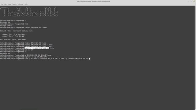 Mogrify strip jpg metadata Linux command line смотреть онлайн