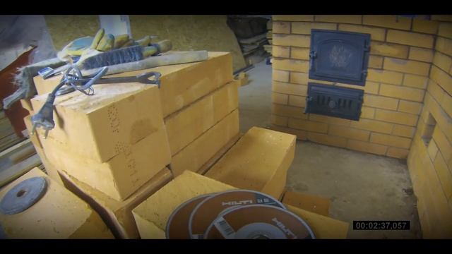 Дневник Печника. Каминопечь с лежанкой и духовкой  Апрель2020