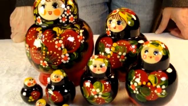 Матрёшка Русский сувенир 10 мест | Рос-Арт смотреть онлайн