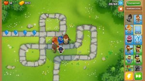 Прохождение Bloons TD 6! Обезьяний луг: Средний, Лопокалипсис! (Блунс ТД, БТД, BTD)