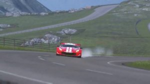 Assetto Corsa - Chevrolet Corvette C7R - Highlands Drift 1:54.698 - TV Camera