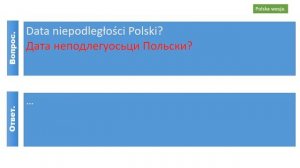 Вопросы и ответы. Карта поляка. О Польше. Часть 1. С транскрипцией. Польская версия.