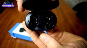 Беспроводные наушники E6S с дисплеем из Китая. Реплика AirDots