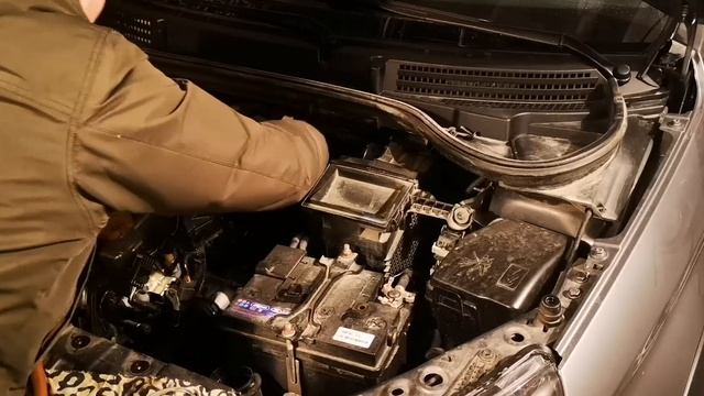 Замена холодного впуска от лады весты спорт.
