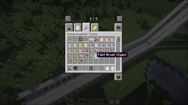 Minecraft ROLLER COASTER MOD! LOOPS, BARREL ROLLS & MORE! смотреть онлайн