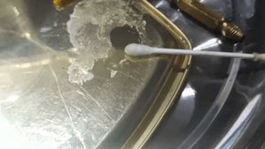 Позолота или нитрид титана, определение, как вариант.