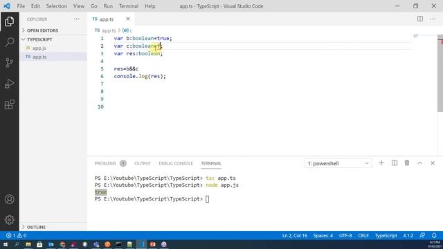 3. TypeScript Operators | Arithmetic | Logical | Relational | Ternary | [07-Mar-2021]