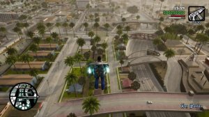 Grand Theft Auto San Andreas Definitive Edition Rocketman Cheat - Jetpack