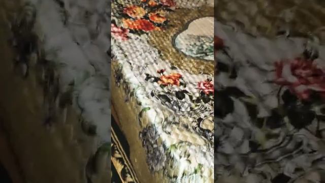 Распаковка Shop & Show покрывала " НОЧНОЙ БРИЗ " полный вид покрывала на кровать смотреть онлайн