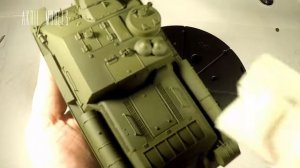 Стендовый моделизм: покраска модели Су-100 в масштабе 1/35
