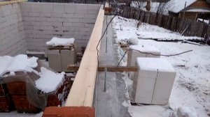 Двускатная крыша своими руками. Начало.