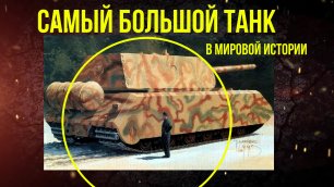 СТРИМ World of Tanks:Самый большой и самый сверхтяжёлый танк МАУС