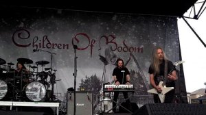 Children Of Bodom - Silent Night, Bodom Night & Hate Me! live Phoenix, AZ Mayhem Festival 2013
