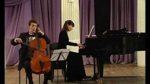 Бетховен.Соната № 3 для виолончели и фортепиано.