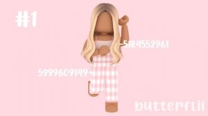 5 Aesthetic Soft Girl Roblox Outfits! I *w/codes* I Butterflii I PART 2 I