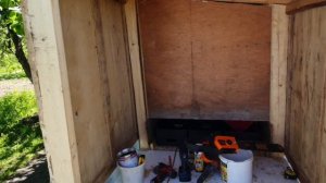 Курятник своими руками на 10 кур из хлама. Быстро и не дорого. Начало постройки??